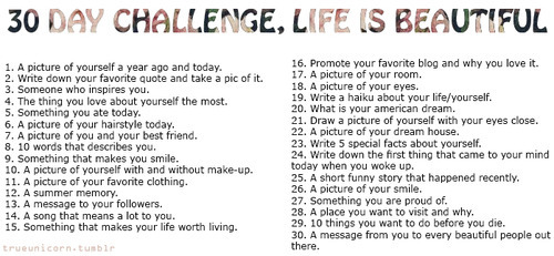 Image result for 30 day challenges